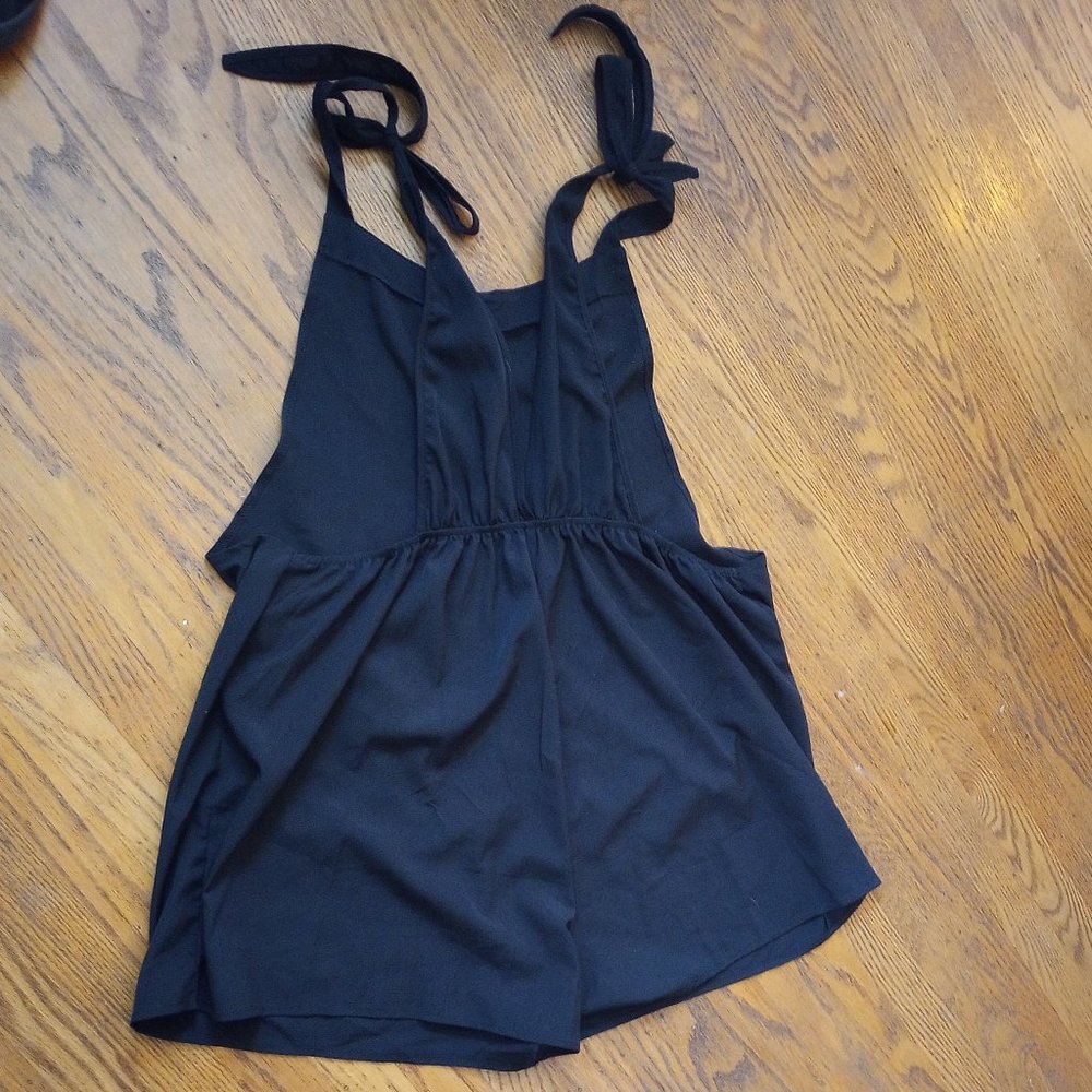 Black romper with pockets size 3XL - Picture 2 of 6